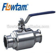 Hot sale china supplier sanitary stainless steel 1/4 ball valve